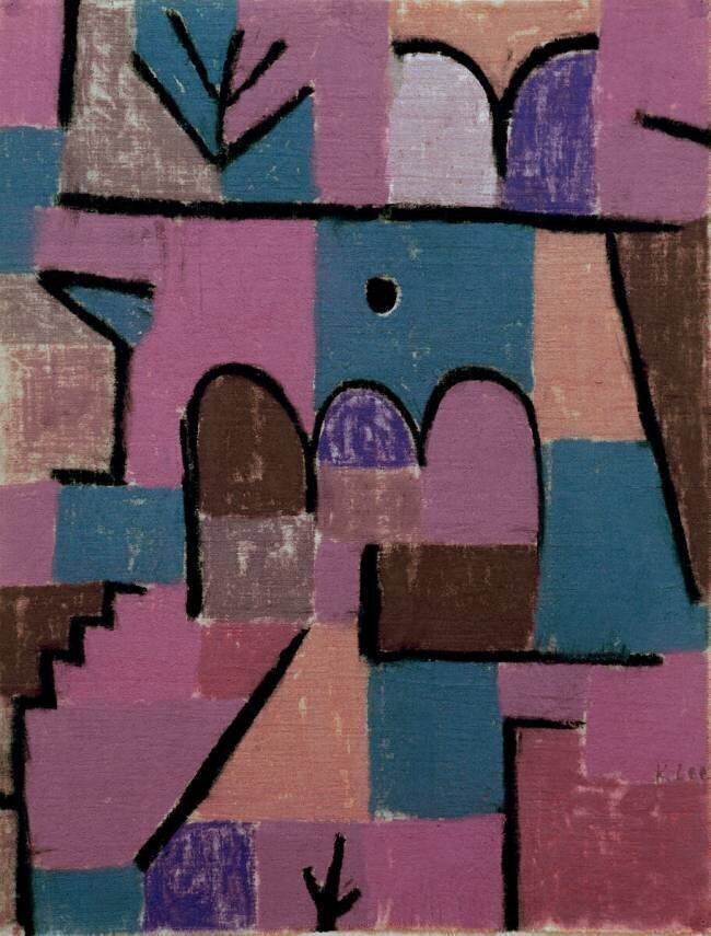 Oriental Garden Paul Klee