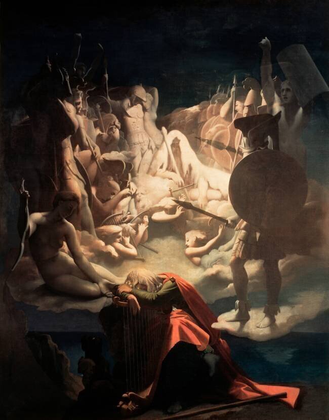 Ossian's Dream Jean-Auguste-Dominique Ingres