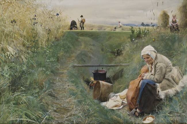 Our Daily Bread Anders Zorn