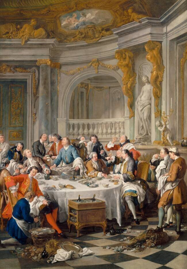 Oysters Lunch Jean-François de Troy