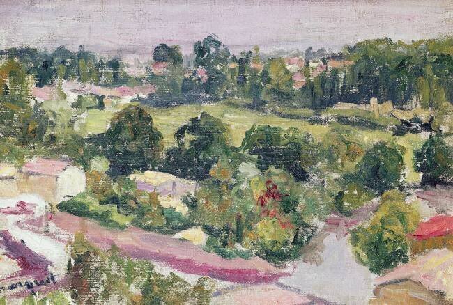 Parisian Suburb Albert Marquet