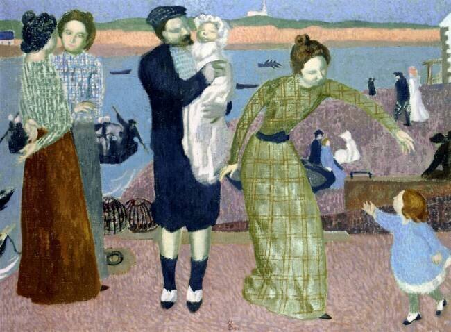 Parisians at the Seaside Maurice Denis