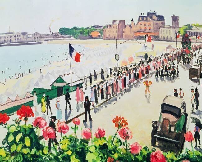 Party at the Sables d'Olonne Albert Marquet