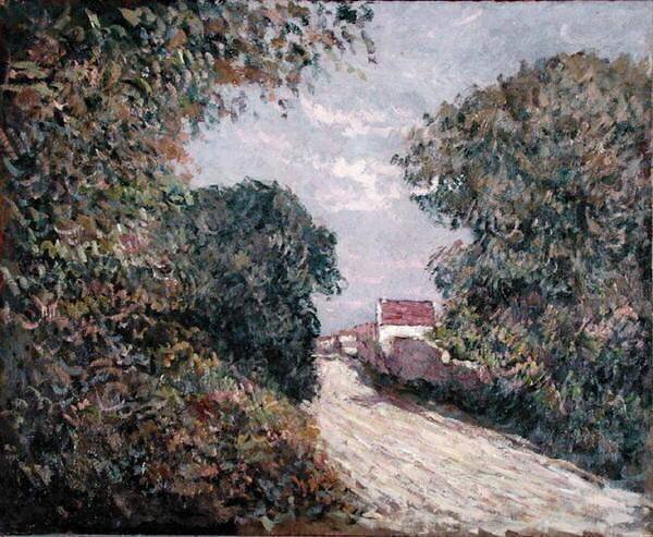 Path at the Edge Gustave Caillebotte