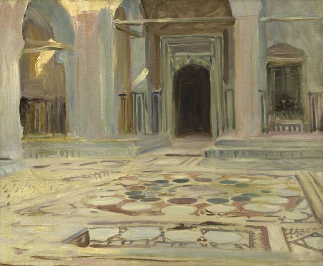 Pavement, Cairo John Singer Sargent