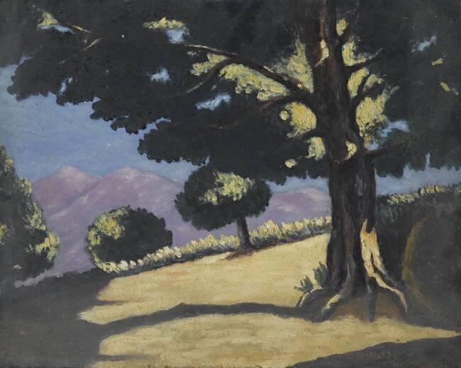 Paysage d'Occhiatana Damaso Maestracci
