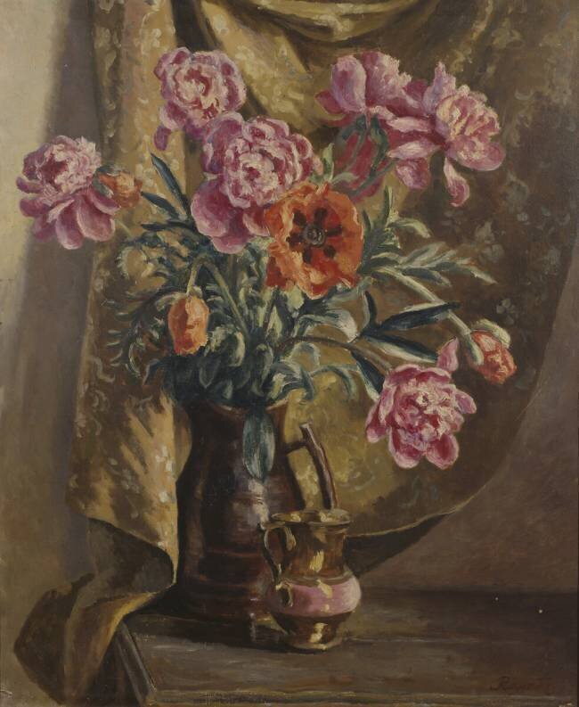 Peonies and Poppies Roger Fry