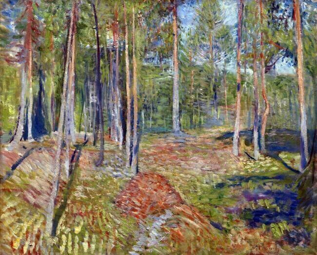 Pine Forest Edvard Munch