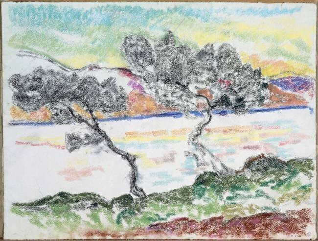 Pins au Cap Martin Armand Guillaumin
