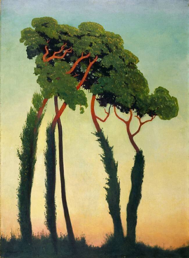 Pins parasols Félix Vallotton