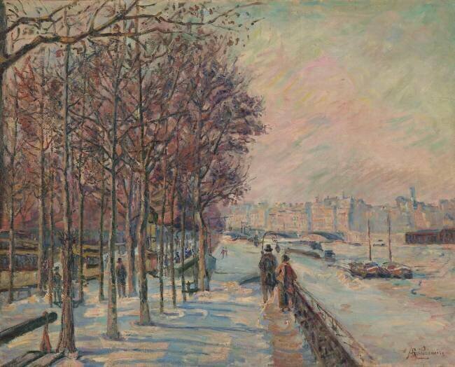 Place Valhubert, Paris Armand Guillaumin