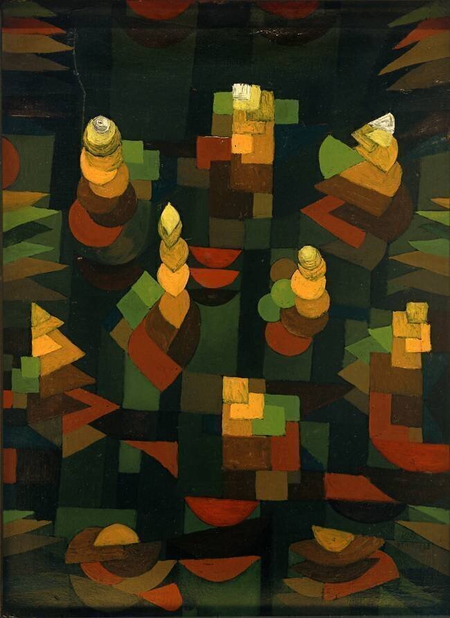 Plant growth Paul Klee