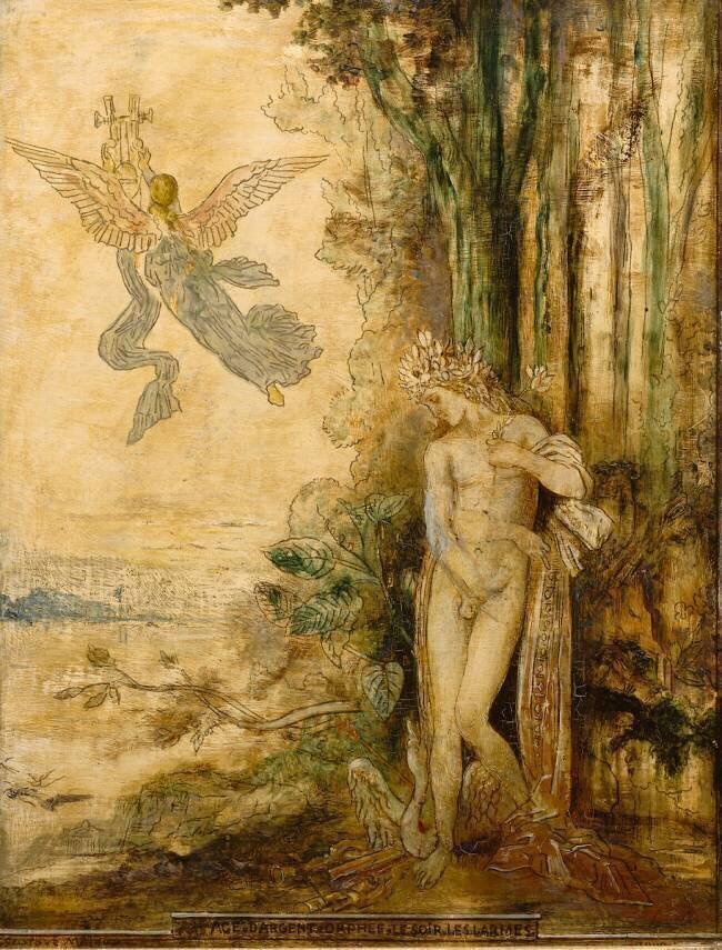 Polyptique : La Vie de l'humanité Gustave Moreau