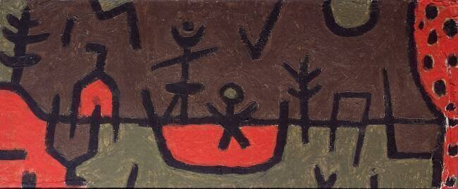 Pond in a Park Paul Klee