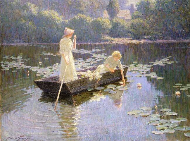 Pond Lillies Abbott Fuller Graves