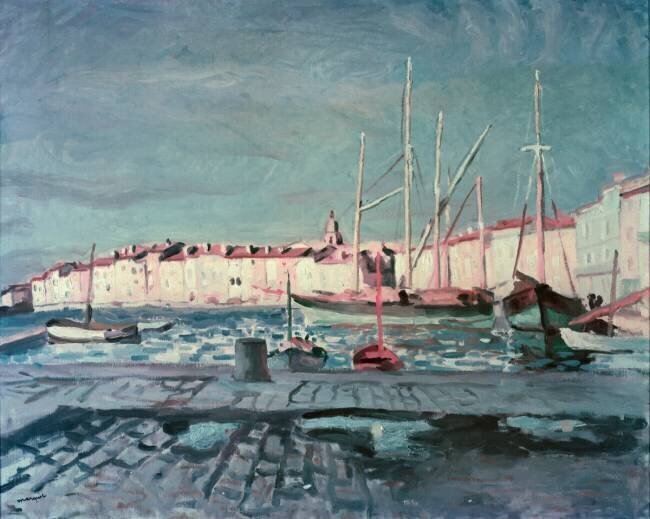 Port de St-Tropez Albert Marquet