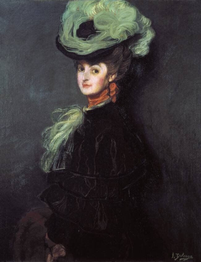 Portrait de Anny Bourdin Ignacio Zuloaga y Zabaleta