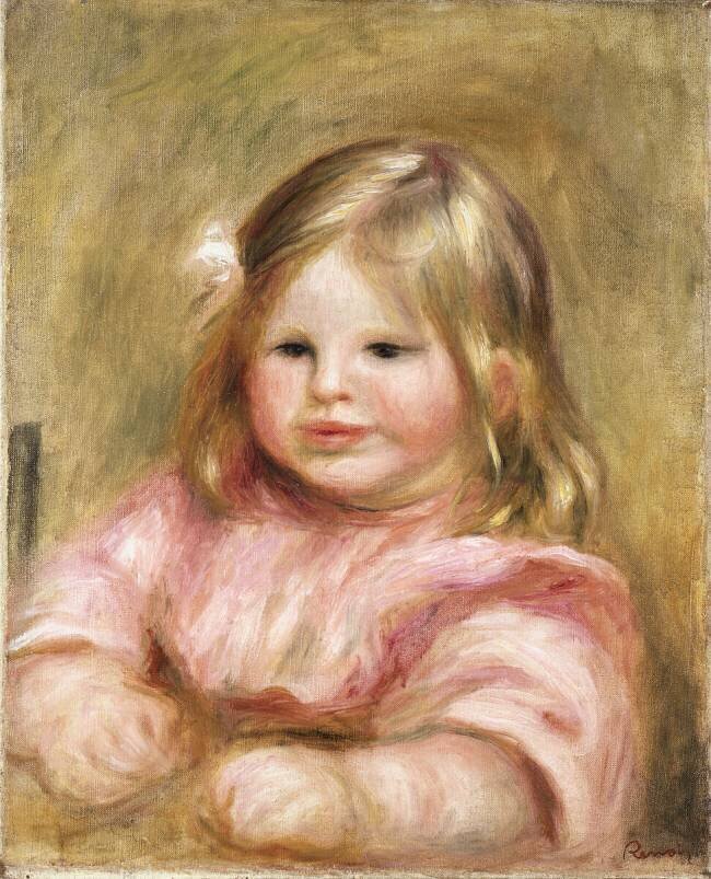 Portrait de Coco Auguste Renoir