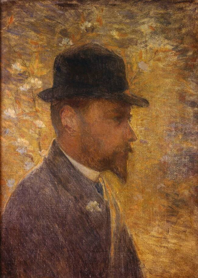 Portrait de Henri Le Sidaner (1862-1939) Marie Duhem