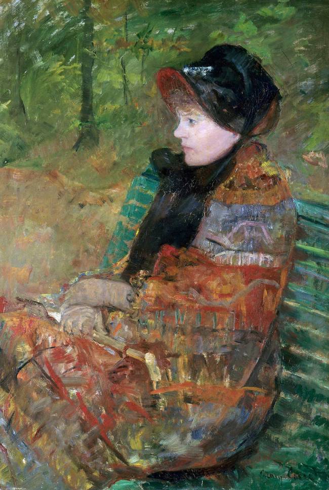 Portrait de Mademoiselle C. Lydia Cassatt Mary Cassatt