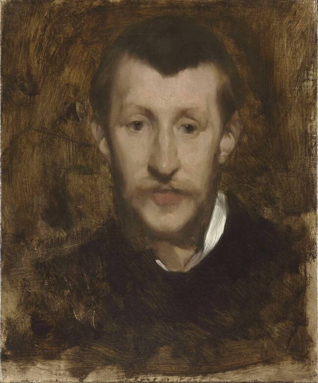 Portrait de Roger Marx (1859-1913)critique d'art Eugène Carrière