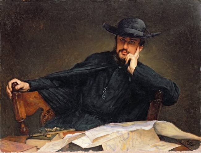 Portrait of a Priest James Tissot