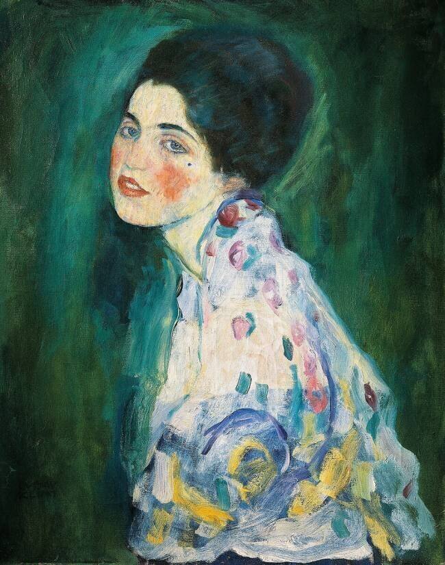 Portrait of a woman. Gustav Klimt