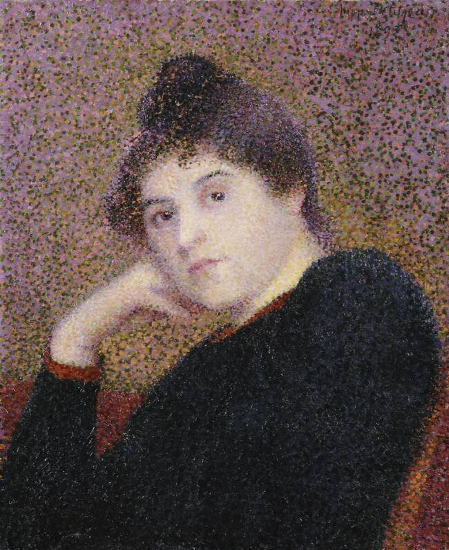 Portrait of a Woman Hippolyte Petitjean