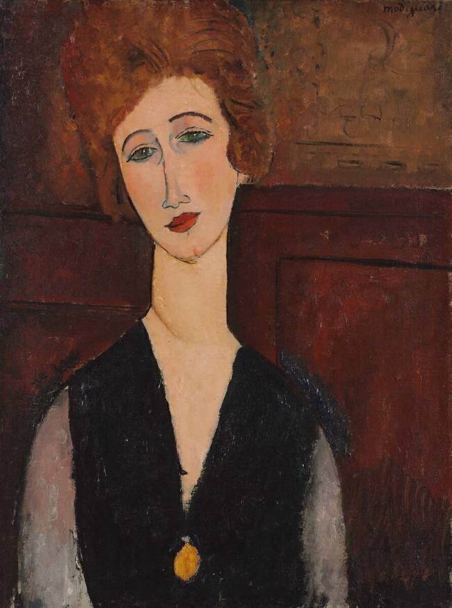 Portrait of a Woman Amedeo Modigliani