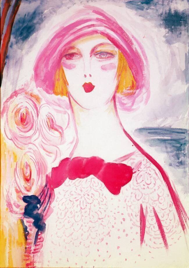 Portrait of a Woman Jacqueline Marval
