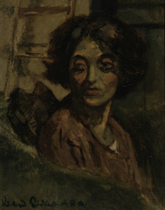 Portrait of a Woman - Therese Lessore Walter Richard Sickert