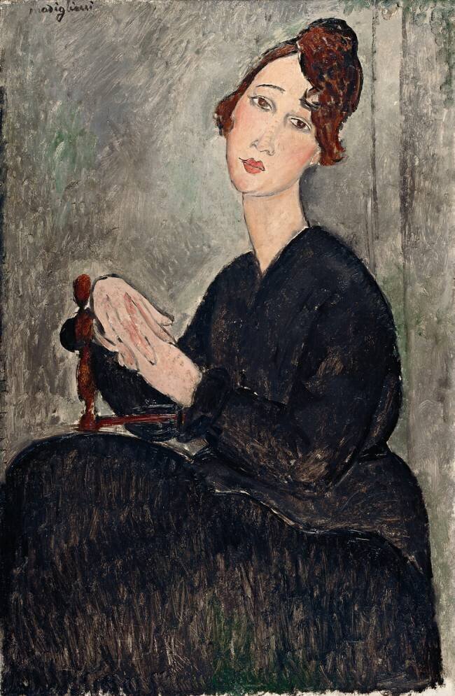 Portrait of a Young Woman Amedeo Modigliani
