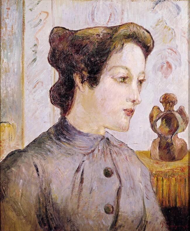 Portrait of a Young Woman Paul Gauguin