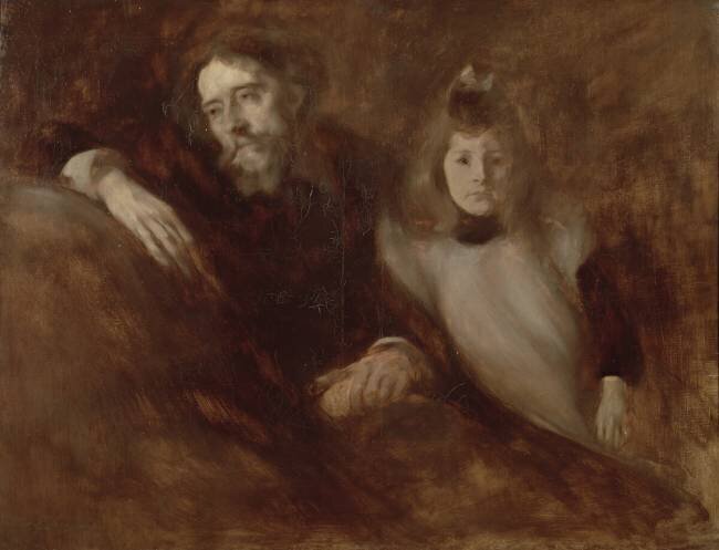 Portrait of Alphonse Daudet Eugène Carrière