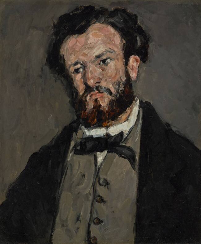 Portrait of Anthony Valabrègue Paul Cézanne