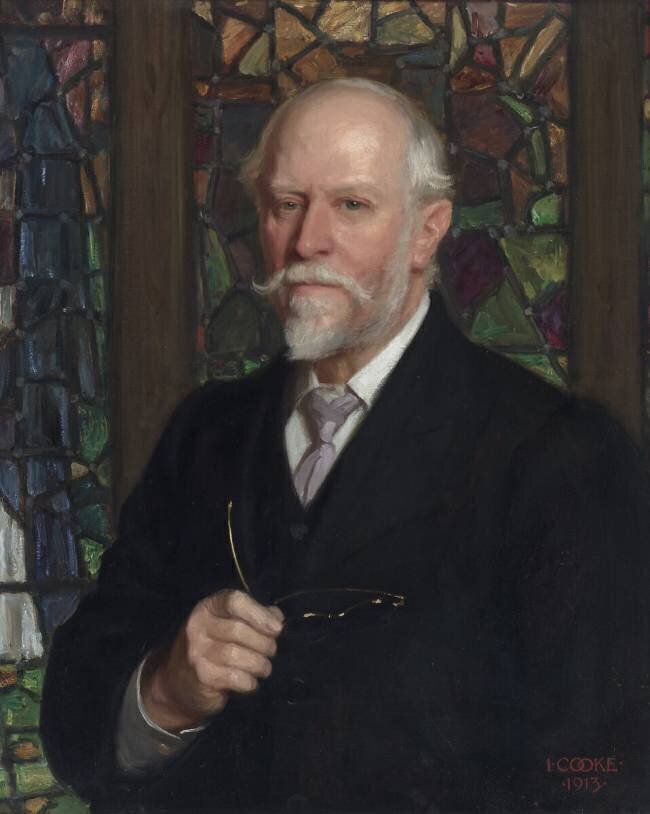 Portrait of Christopher W. Whall John Percy Cooke