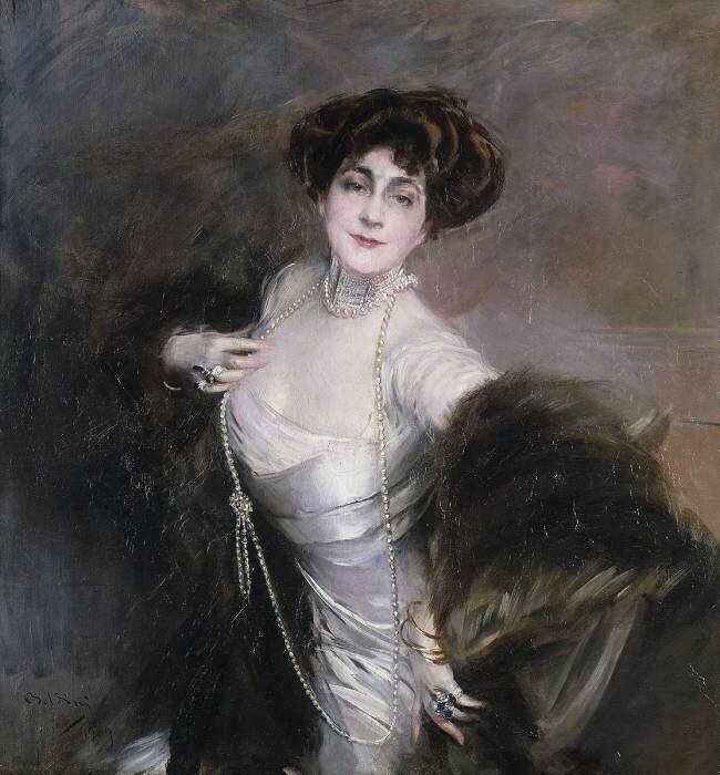 Portrait of Diaz Albertini Giovanni Boldini