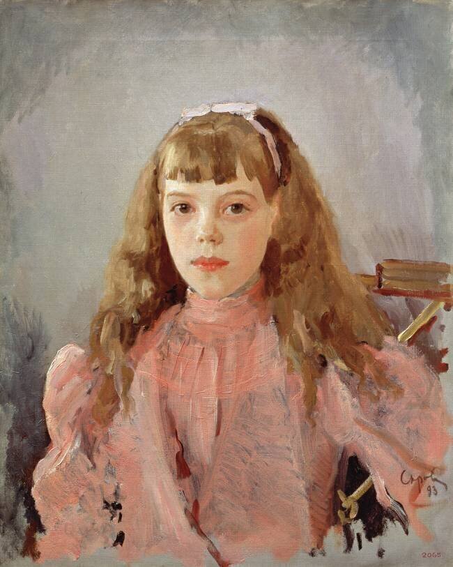 Portrait of Grand Duchess Olga Alexandrovna Valentin Serov