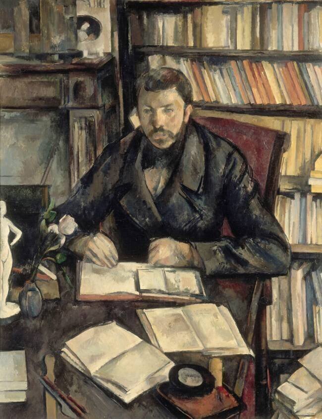 Portrait of Gustave Geffroy Paul Cézanne