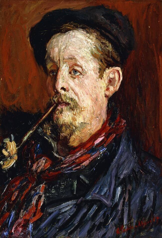 Portrait of Leon Peltier Claude Monet
