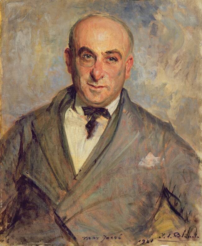 Portrait of Max Jacob Jacques-Emile Blanche