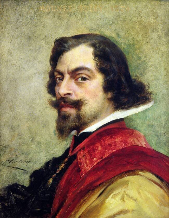 Portrait of Mounet-Sully Théobald Chartran