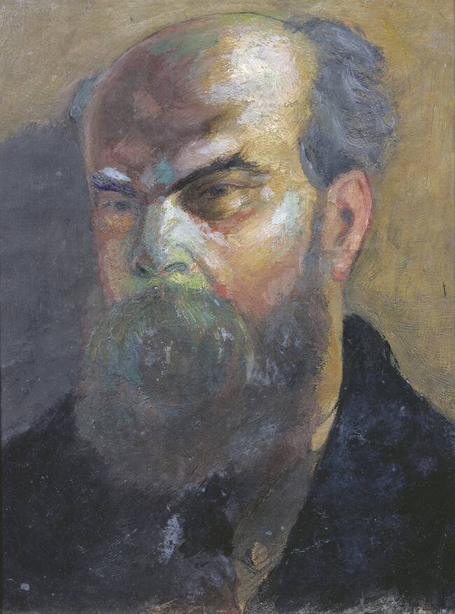 Portrait of Paul Verlaine Frédéric-Auguste Cazals