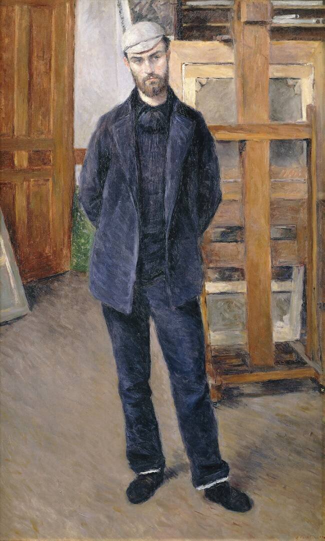 Portrait of Pierre Rabot Gustave Caillebotte