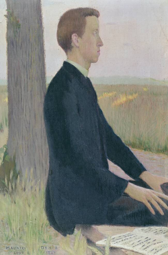 Portrait of Raphael Lemeunier Maurice Denis