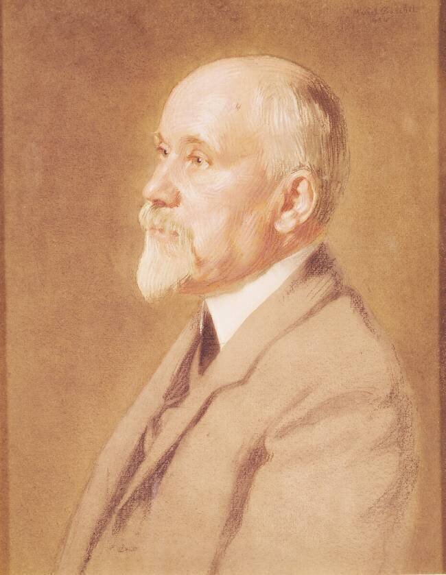 Portrait of Raymond Poincare Marcel Baschet