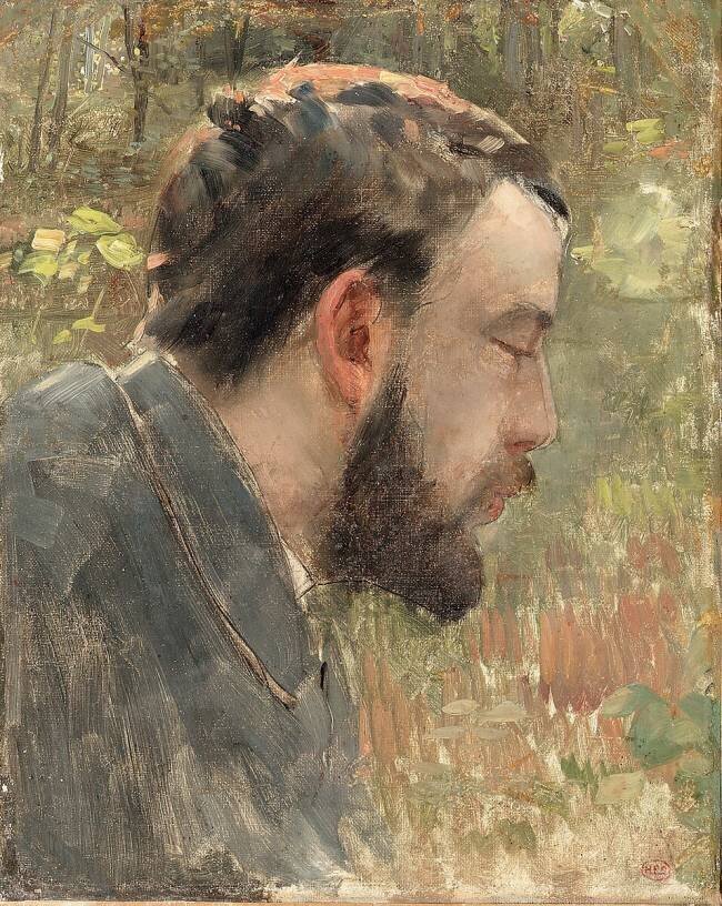Portrait of Seurat Henri-Edmond Cross