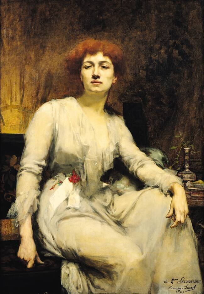 Portrait of Severine Amélie Beaury-Saurel