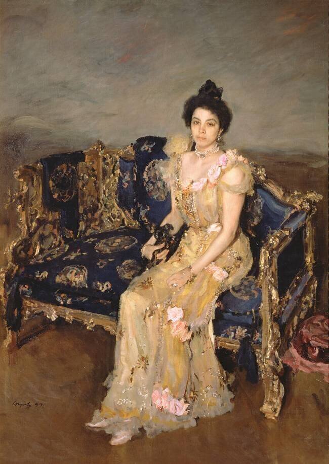 Portrait of Sofia Mikhailovna Botkina Valentin Serov