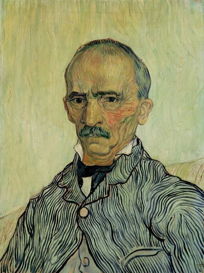 Portrait of Superintendant Trabuc in St. Paul's Hospital Vincent van Gogh